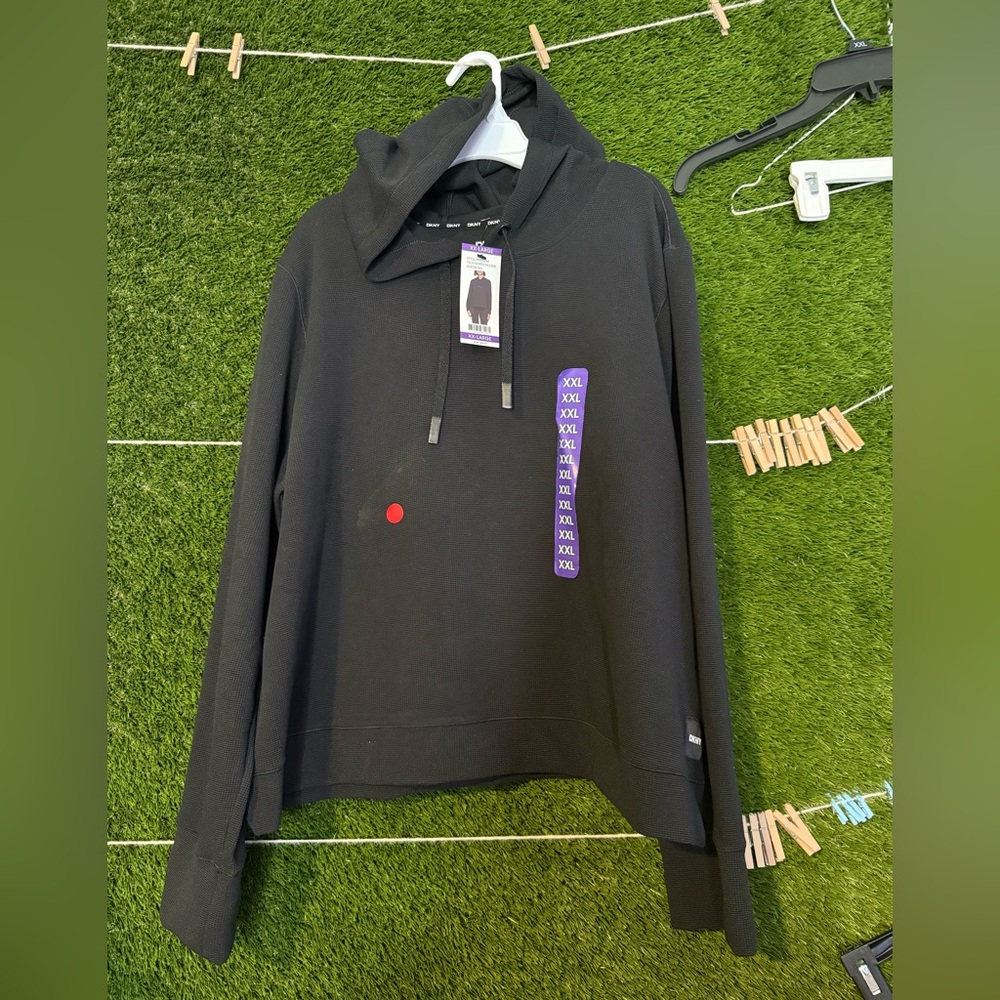 Women’s XXL DKNY Tech Waffle Hoodie